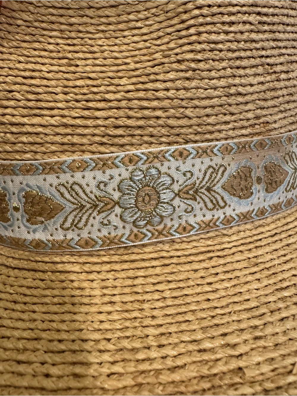 LACK OF COLOR, Indio Jacquard-Band Straw Hat - Picture 3 of 4